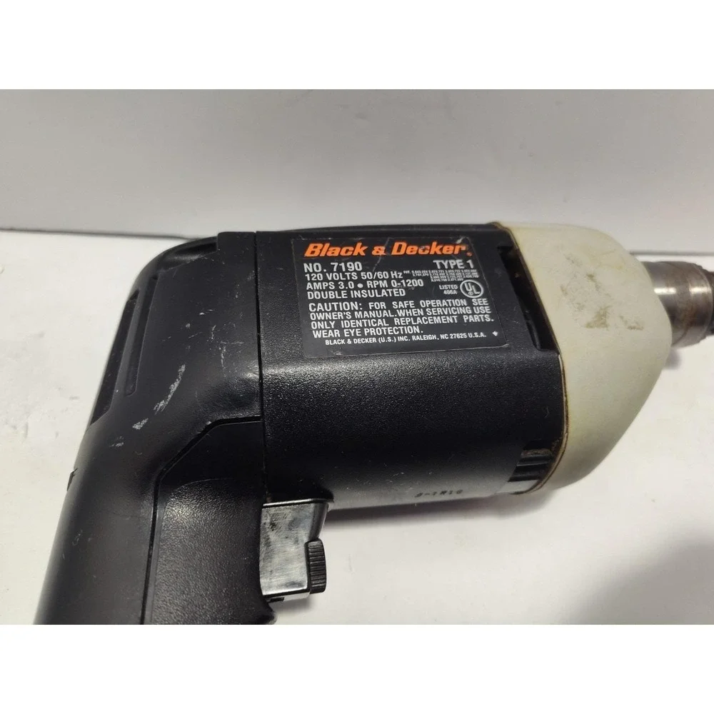 BLACK & DECKER 7190 3/8